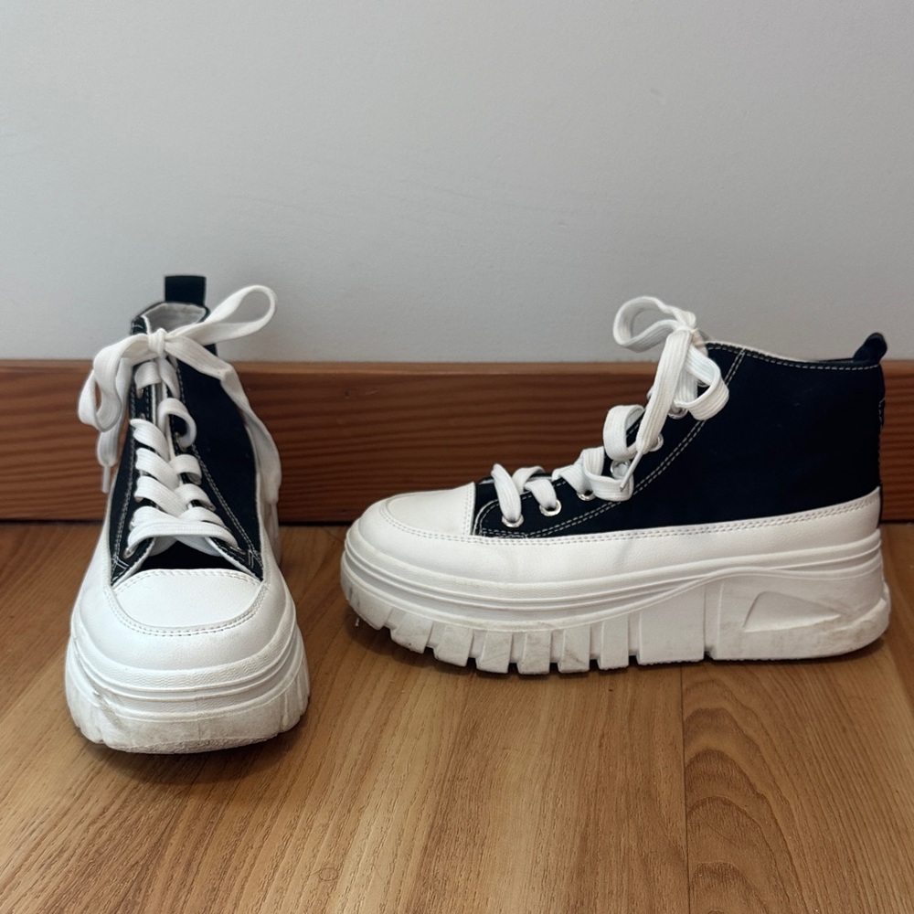 High top sneakers